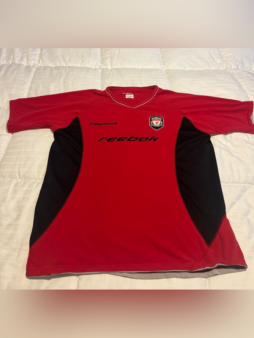 Vintage Liverpool FC Reebok Official Team Merchandise T-Shirt Size Large